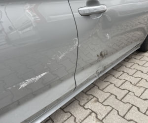 Ola Ciupa miała stłuczkę! Jej luksusowe Audi mocno oberwało