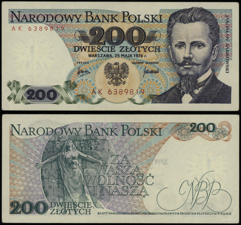 200 złotych 