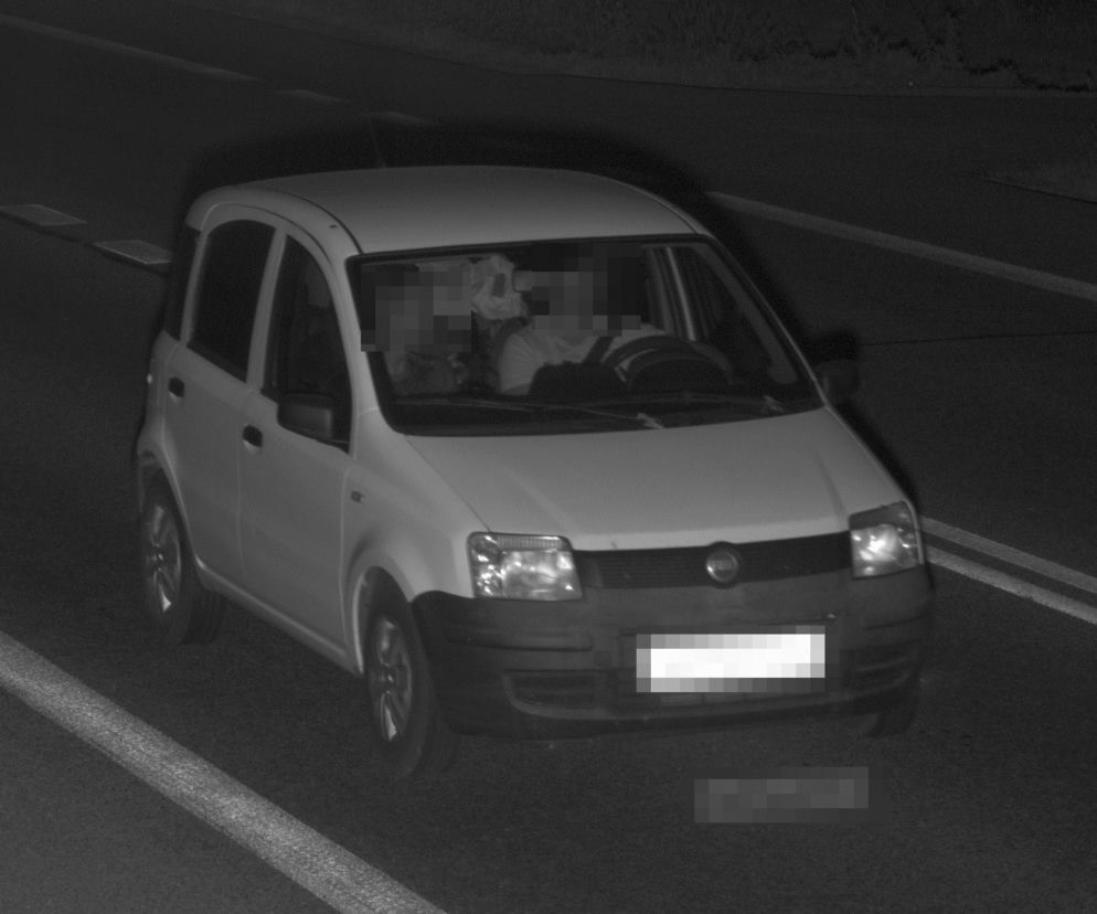 Fiat Panda złapany przez fotoradar. Jechał o 62 km/h za szybko