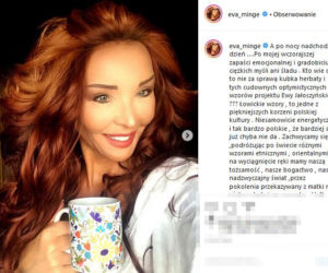 Ewa Minge pozuje w staniku i chwali się brzuszkiem