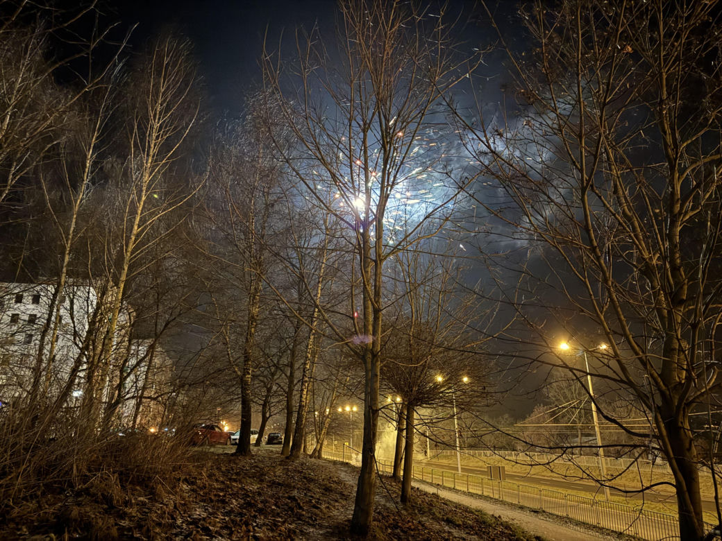 Fajerwerki nad miastem. Tak Lublin świętuje początek 2025 roku!