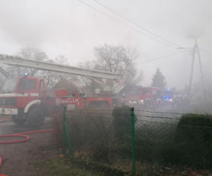 Pożar w Gostkowie koło Torunia. 12 zastępów straży w akcji