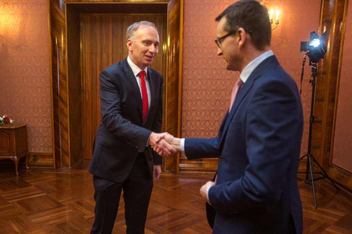  Wywiad redaktora naczelnego Super Expressu Grzegorza Zasępy z premierem Mateuszem Morawieckim 