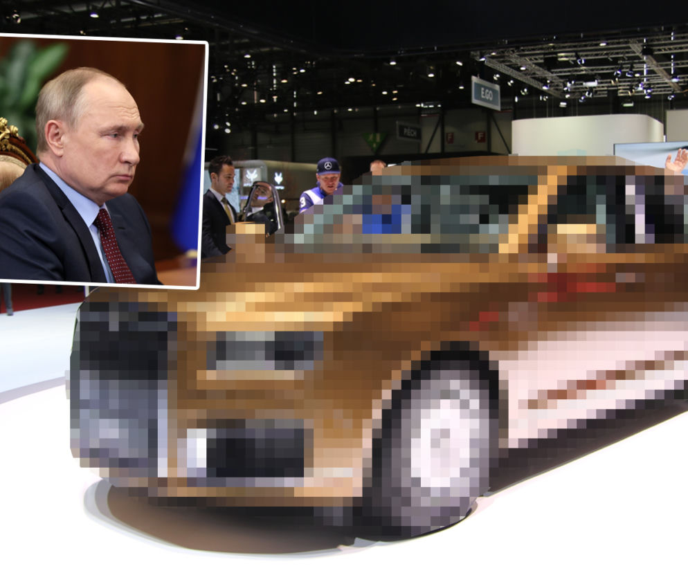 Takim autem jeździ Putin