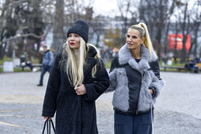 Monika Jarosińska i Ilona Felicjańska