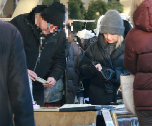 Małgorzata Tusk na przedświątecznych zakupach