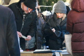 Małgorzata Tusk na przedświątecznych zakupach