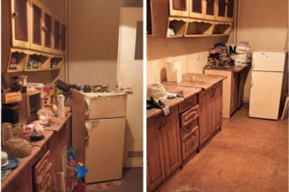 Wolontariusze w akcji: sprzątanie, meble i wsparcie dla potrzebującej rodziny