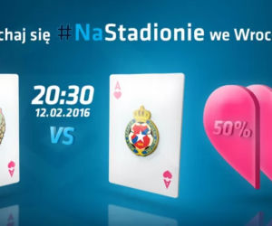 Zakochaj się  # na stadionie we Wrocławiu