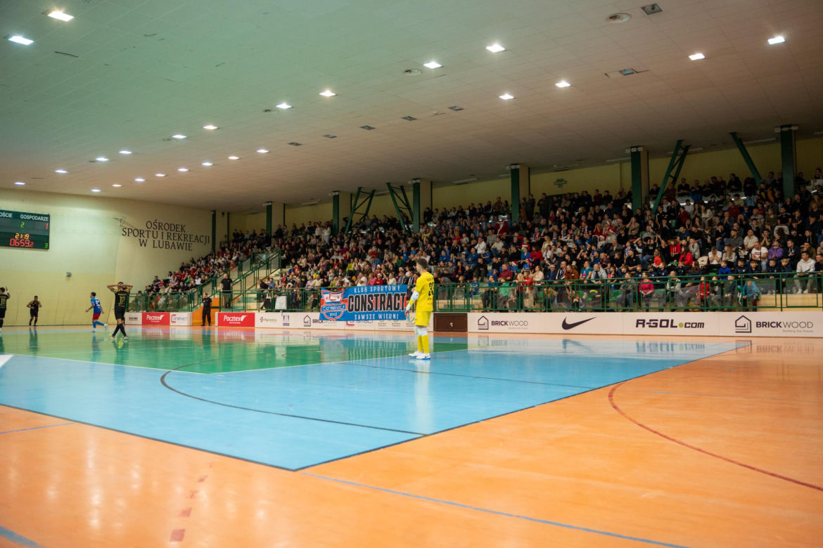 FOGO Futsal Ekstraklasa: KS Constract Lubawa - Piast Gliwice 1:2