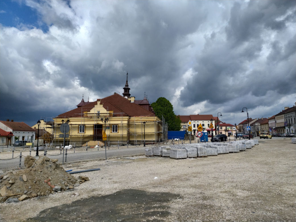 Remont Rynku w Zakliczynie 