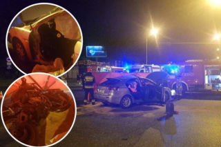 Nocny wypadek w Łodzi na al. Włókniarzy! Zginęło dwóch mężczyzn, w tym młody motocyklista! [FOTO]