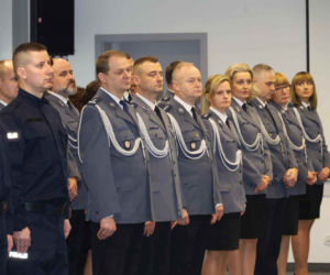 Ślubowanie nowych policjantów w Radomiu