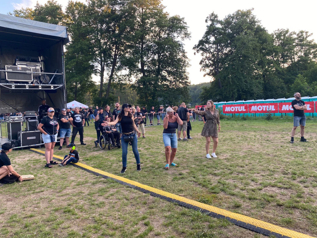 Tak bawili się fani motoryzacji podczas XXVII Festiwal Rock Blues i Motocykle w Łagowie