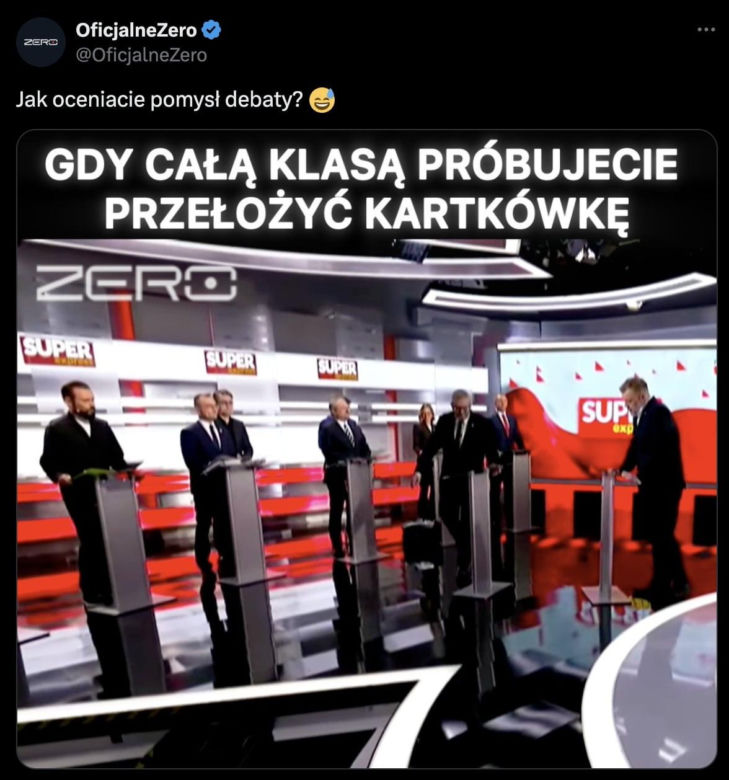 Debata prezydencka "Super Expressu" - MEMY