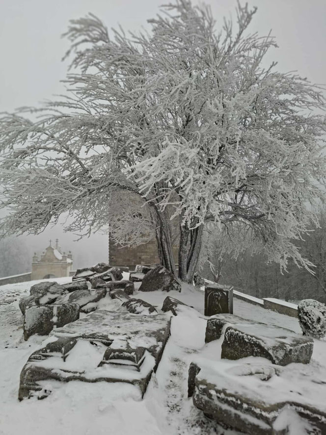 Majestatycznie, zimowo, jak w bajkowej Narnii. Tak Nowy Rok wita Święty Krzyż