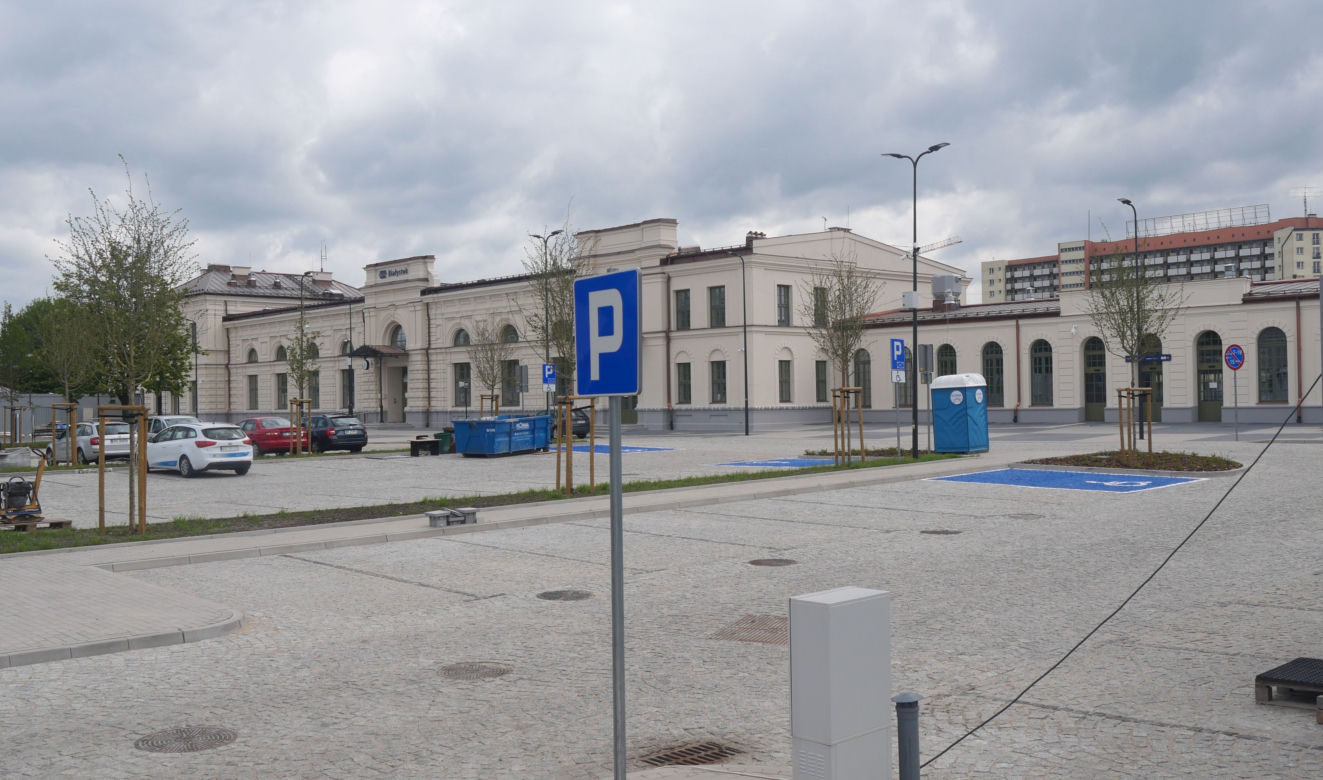 Dworzec PKP w Białymstoku już cieszy oko! Inwestycja kosztowała ponad 36 milionów złotych