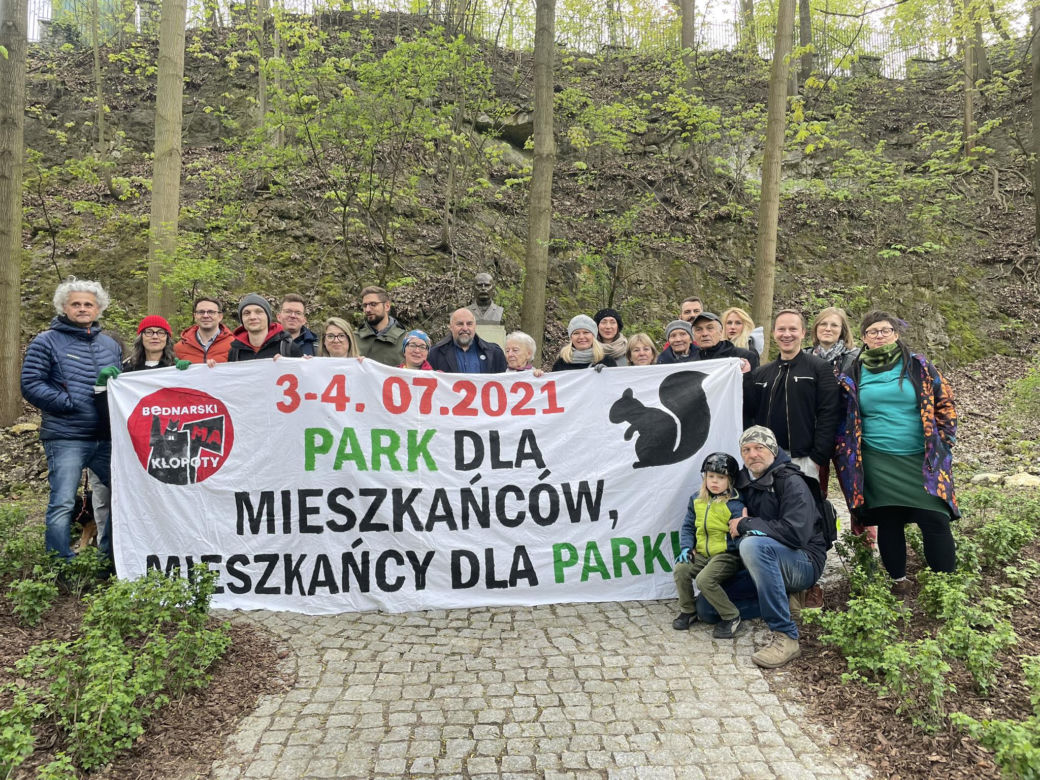 Kraków. Wyremontowany park Bednarskiego oficjalnie otwarty