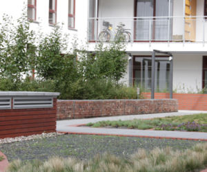 Projekt zieleni i małej architektury dla budynku Wiatraczna Residence