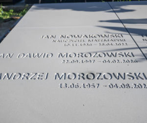 Tak wygląda grób Andrzeja Morozowskiego