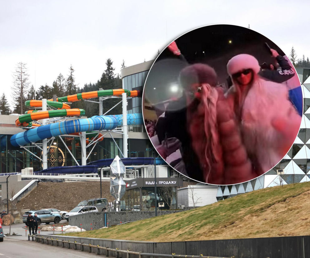 Luksusowy kurort Bukovel tętni życiem w trakcie wojny. Nagrania z ukraińskich gór budzą ogromne kontrowersje