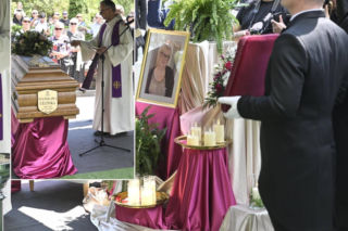 Zaskakujące zdjęcie na pogrzebie Stanisławy Celińskiej. Ustawiono je w kościele i na cmentarzu