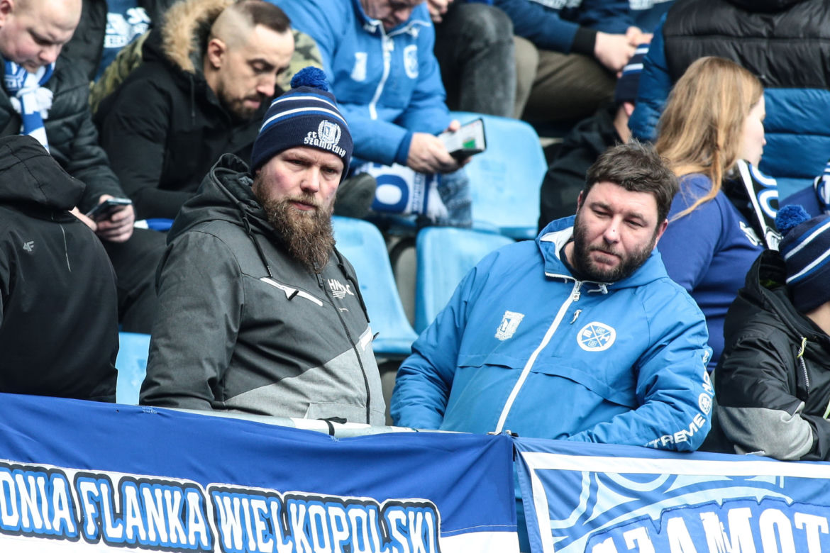 Piast Gliwice - Lech Poznań ZDJĘCIA KIBICÓW 
