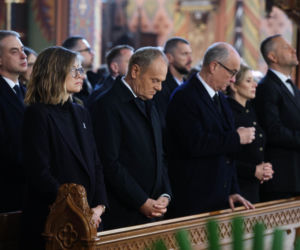 Ból, rozpacz, łzy. Poruszające sceny na pogrzebie Łukasza Litewki