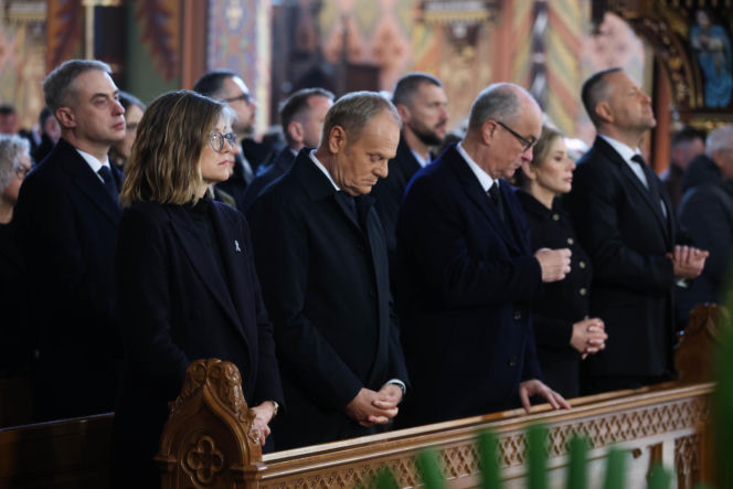 Ból, rozpacz, łzy. Poruszające sceny na pogrzebie Łukasza Litewki