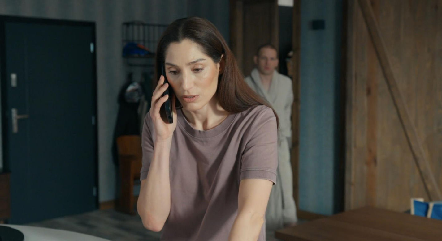 Barwy szczęścia odc. 3413. Celina (Orina Krajewska), Łukasz (Michał Rolnicki)