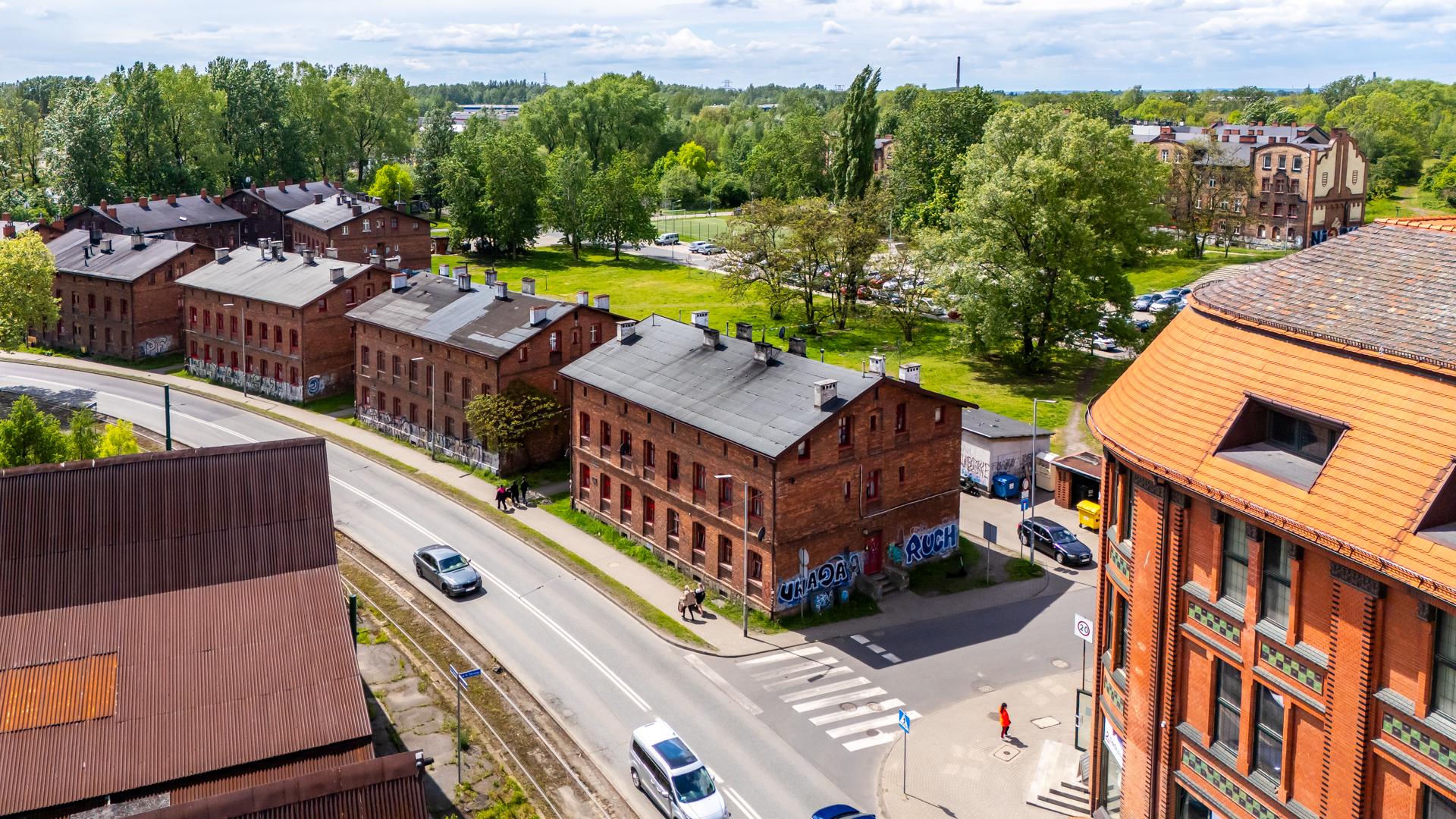 Kaufhaus w Rudzie Śląskiej - luksusowy przedwojenny dom towarowy i osiedle patronackie przy nim