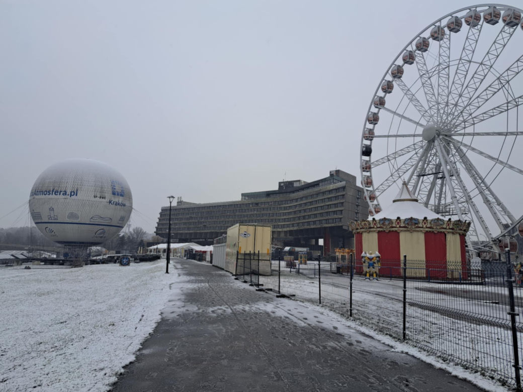 Zima w Krakowie