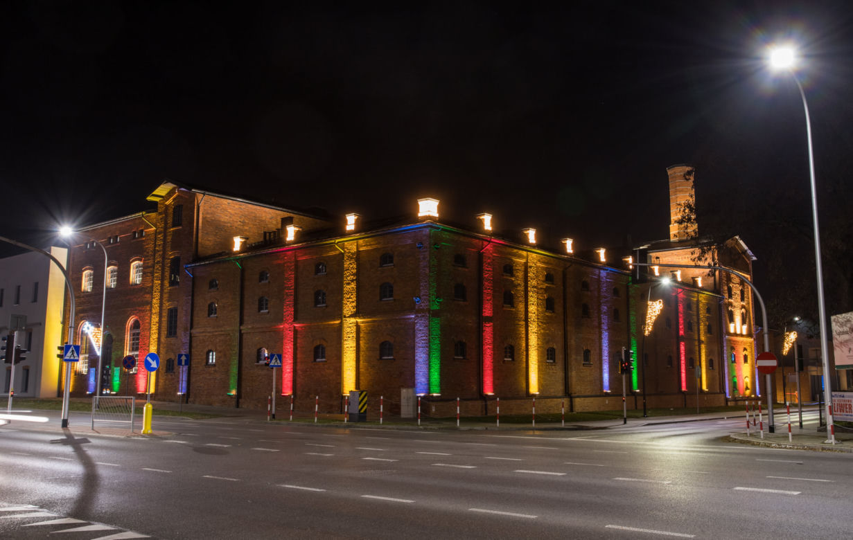 Iluminacje świąteczne MCK Ostrowiec Świętokrzyski
