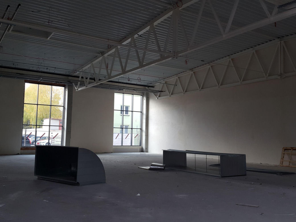Galeria Goplana w Lesznie od środka. Za nieco ponad 3 miesiące otwarcie