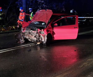 Wypadek Iłżecka 19.12.21 Starachowice 