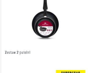 zestaw 2 patelni - 109,00 zł/ 1 zestaw