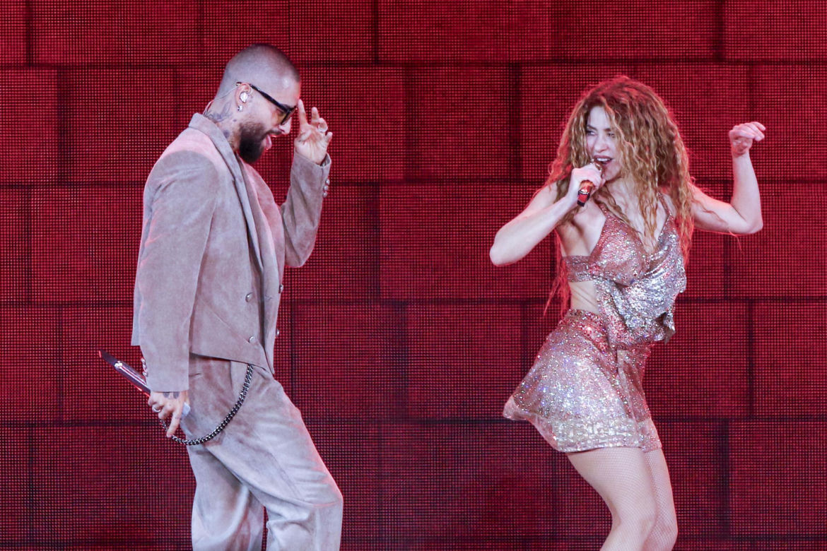 Shakira i Maluma w 2025 roku