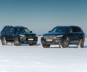 Volvo XC90 B5 AWD 8AT Inscription vs. Toyota Land Cruiser 2.8 D-4D AWD 6AT Executive