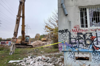 Osiedle Dudziarska w Warszawie – początek rozbiórki