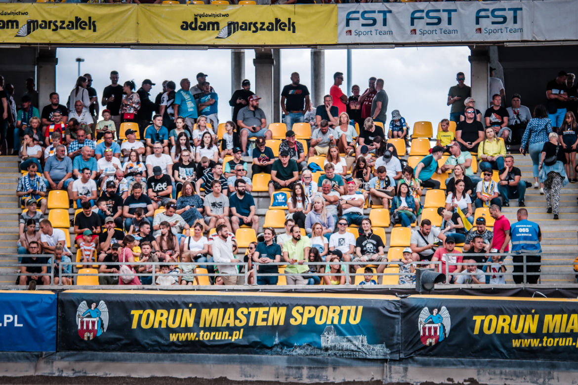 For Nature Solutions Apator Toruń - Betard Sparta Wrocław zdjęcia kibiców z meczu 14. kolejki PGE Ekstraligi