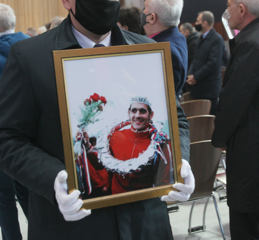 Ceremonia pożegnalna Ryszarda Szurkowskiego