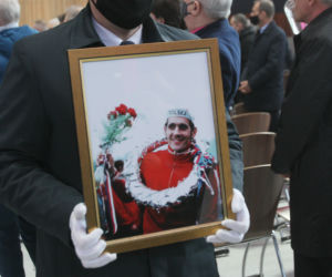Ceremonia pożegnalna Ryszarda Szurkowskiego