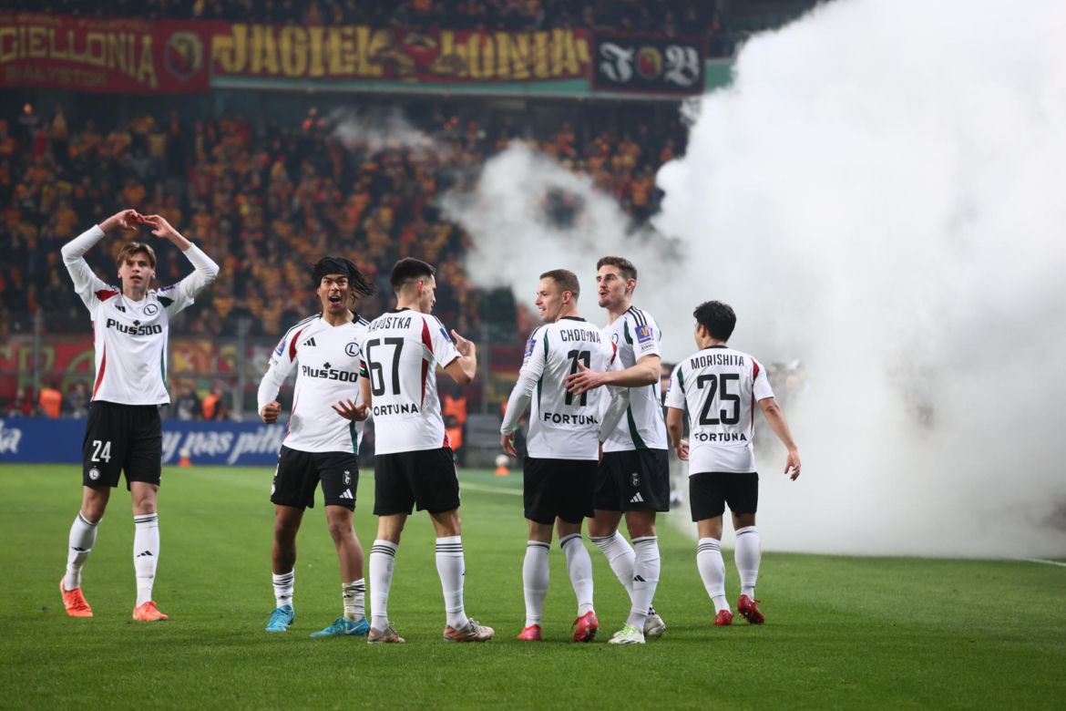 Legia Warszawa - Jagiellonia Białystok Puchar Polski 1/4 Finału