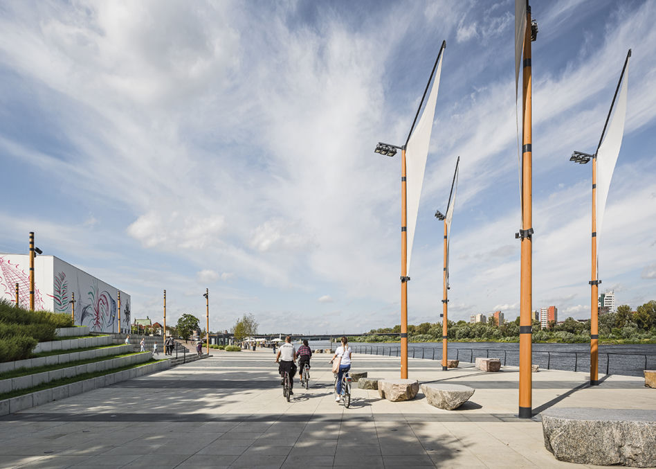Architektura bulwarów nad Wisłą