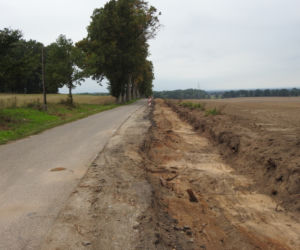 Trwa przebudowa drogi w Okolicy Ostrowąsów
