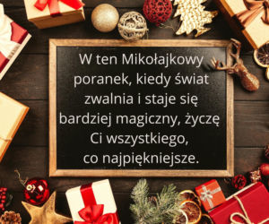 Najpiękniejsze kartki na Mikołajki i życzenia prosto z serca