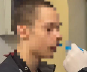 Naznaczyli młodego kibica symbolem swojej drużyny