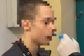 Naznaczyli młodego kibica symbolem swojej drużyny