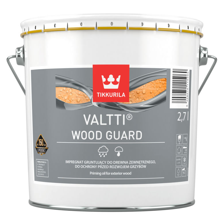 Tikkurila Valtti Wood Guard (wodne impregnaty techniczne do drewna konstrukcyjnego)