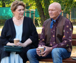 Barwy szczęścia odc. 3327. Józefina Rawiczowa (Elżbieta Jarosik), Tolek Koszyk (Marek Siudym)